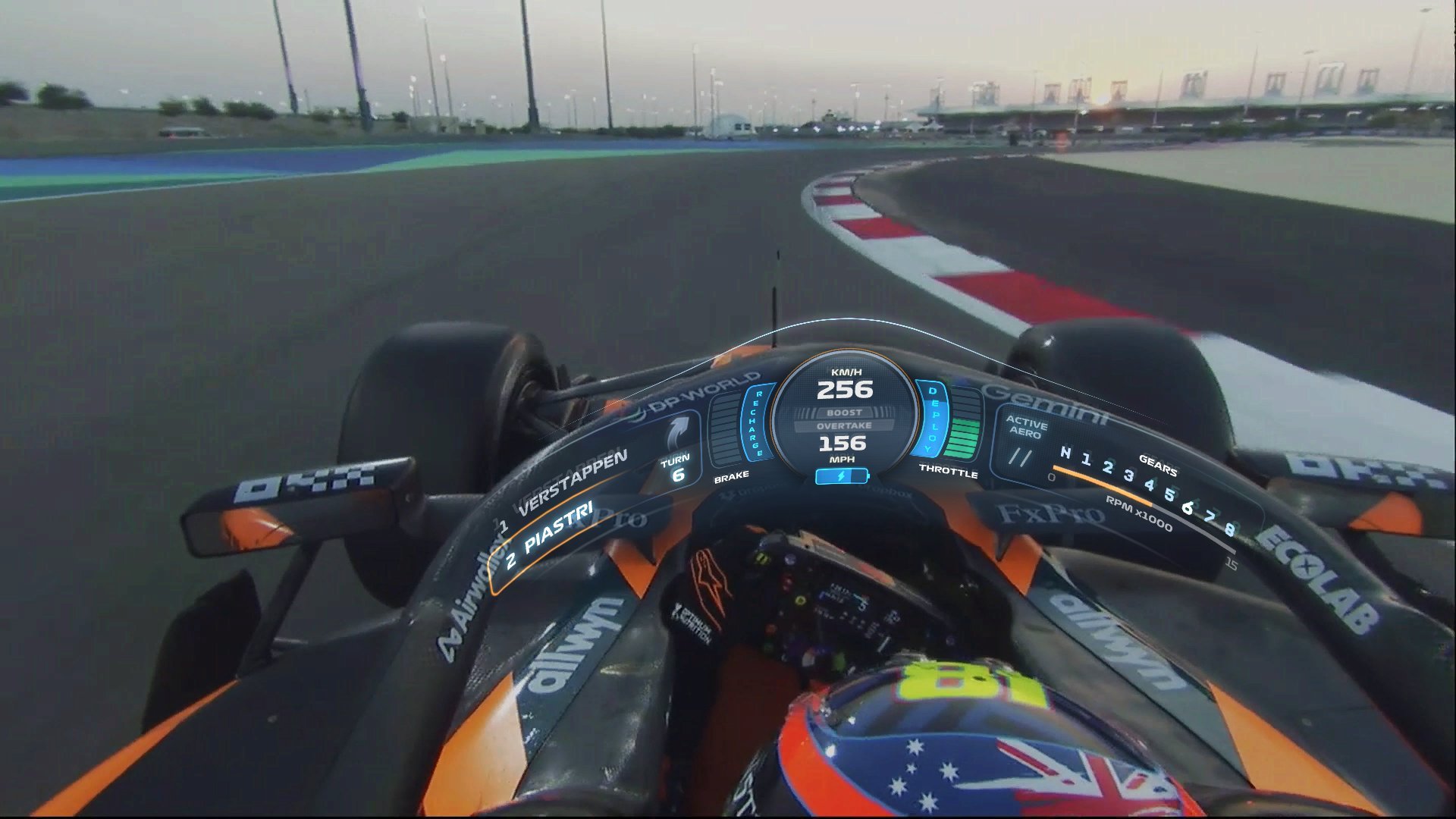 F1在2026赛季对国际电视转播画面进行几处图形优化。改版后的Halo信息中心（