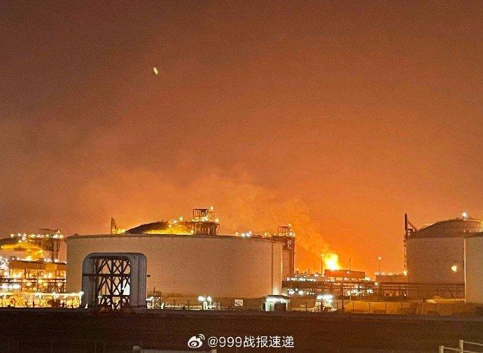 据媒体报道，日前卡塔尔能源部长萨阿德·卡阿布表示，昨天在卡塔尔拉斯拉凡工业城发生