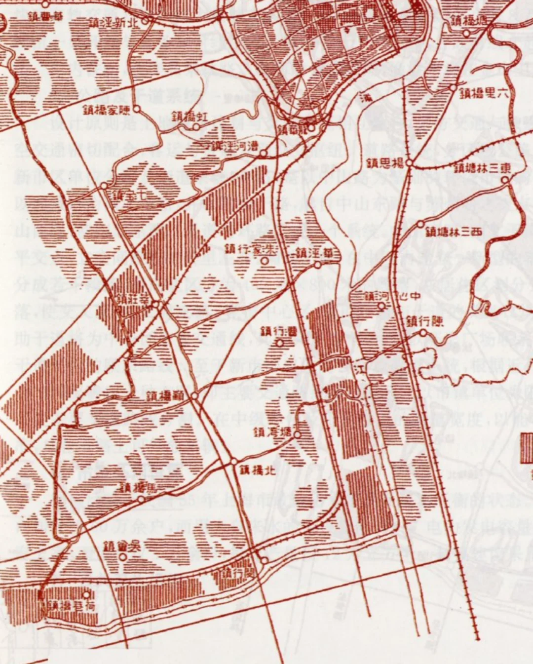 1946年7月上海市土地使用总图初稿