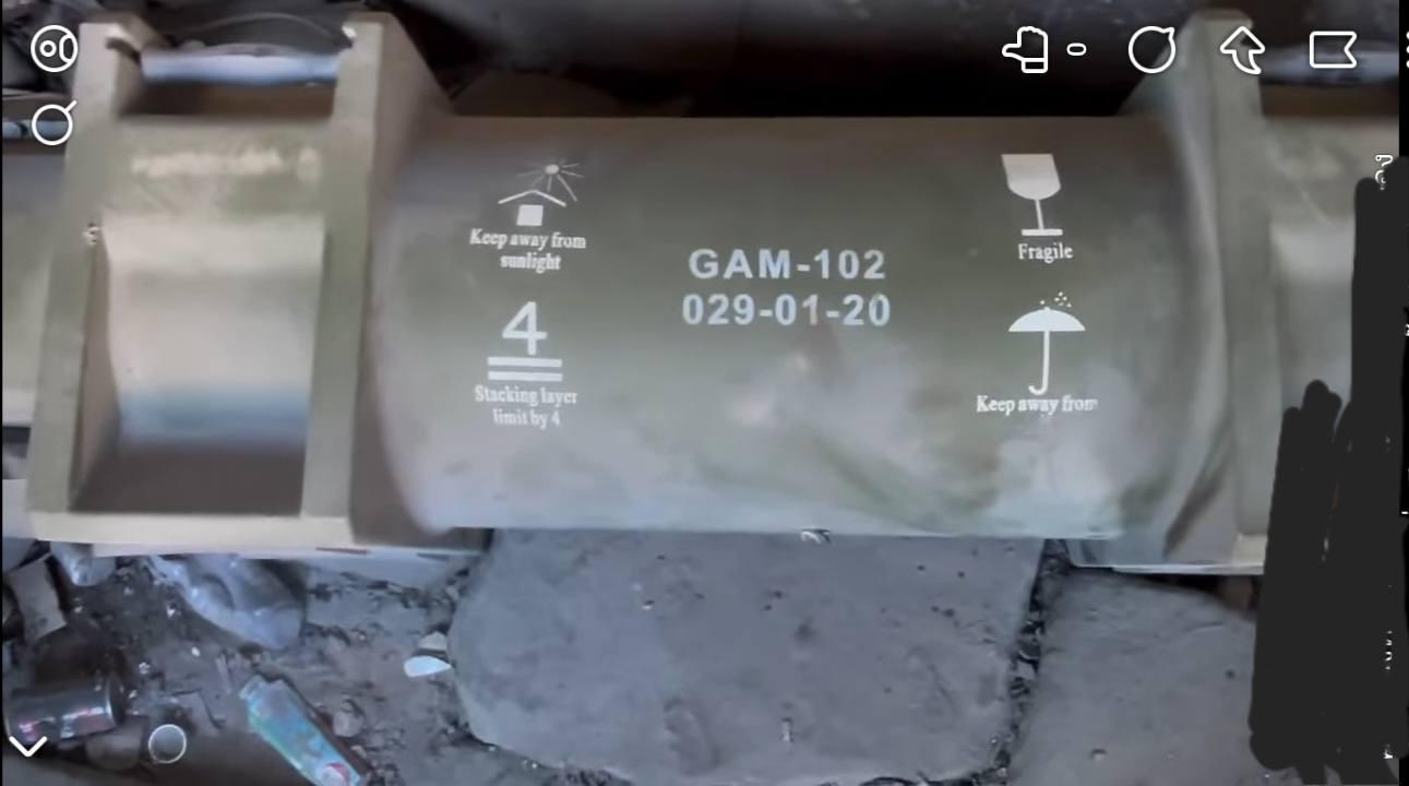 泰柬冲突  泰国发布了一段视频，指控柬埔寨将GAM-102反坦克导弹存放在在联合