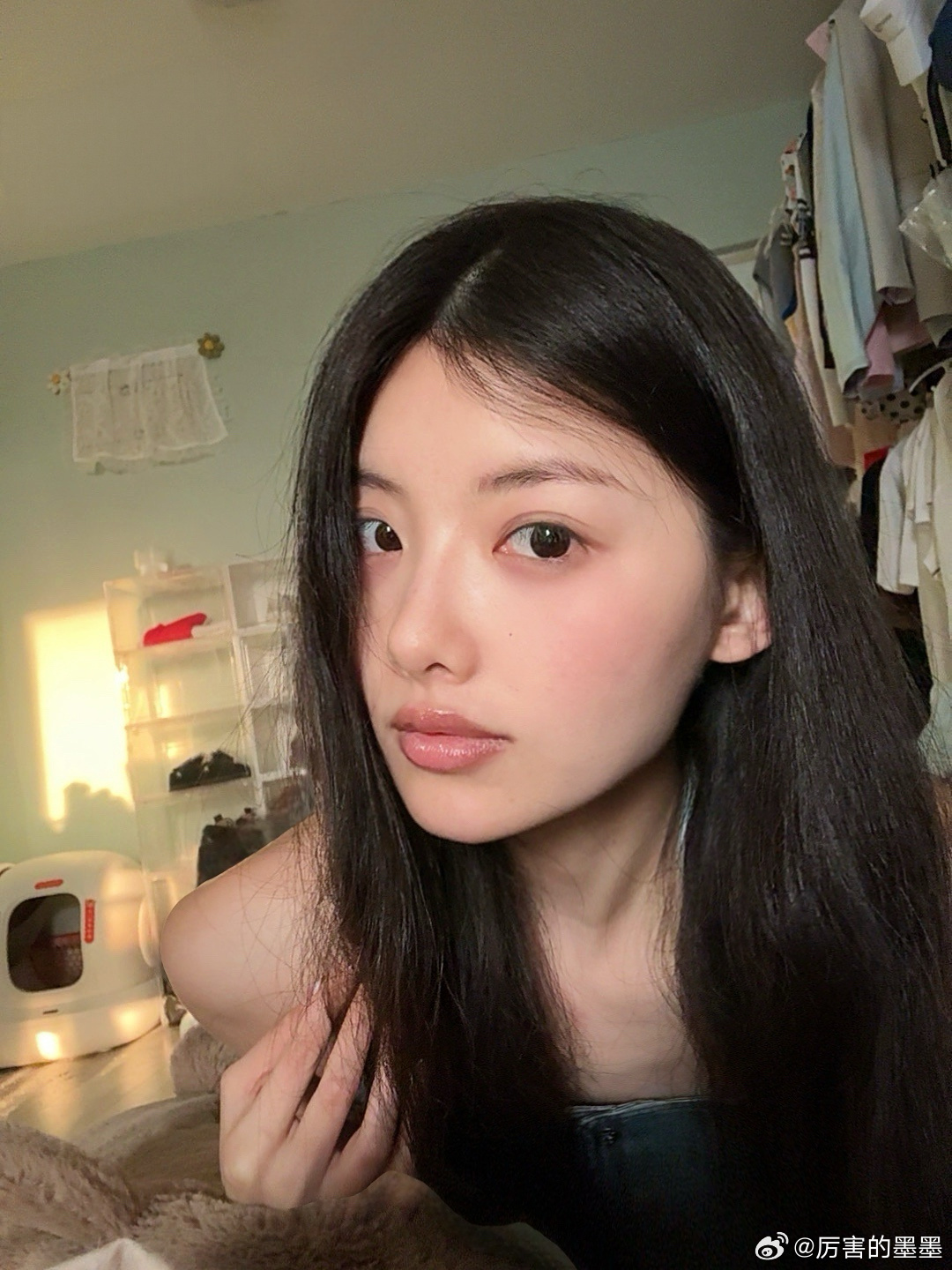 一片阳光洒进房间 