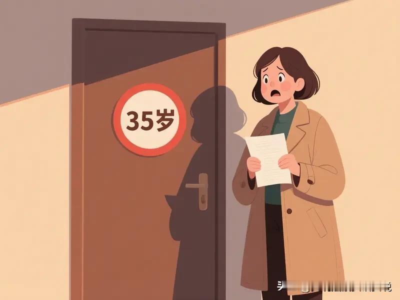 现在“35岁年龄红线”成了很多求职者的噩梦。从党政机关招考到企业招聘，不少都要求