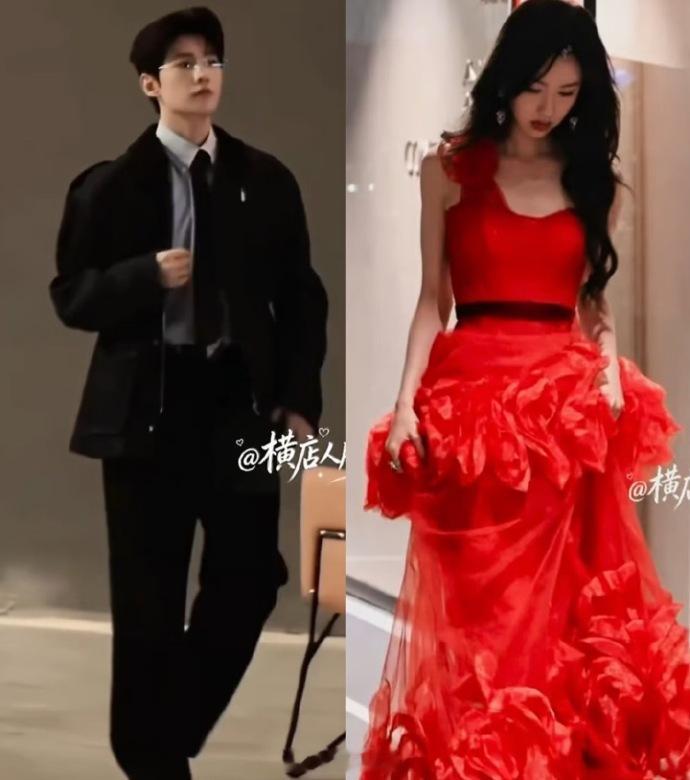 杨洋、陈都灵《等风热吻你》路透造型，男女主你们还满意吗？ ​​​