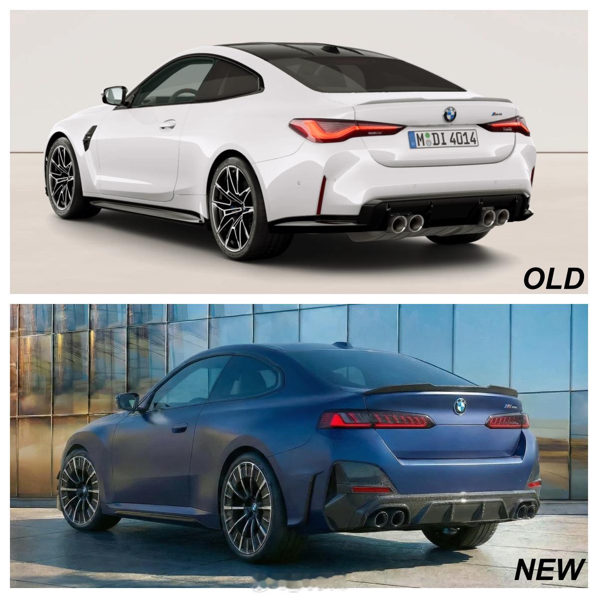 下一代宝马4系/M4渲染图 【新车渲染】下一代宝马4系/M4渲染图，和现款相比，