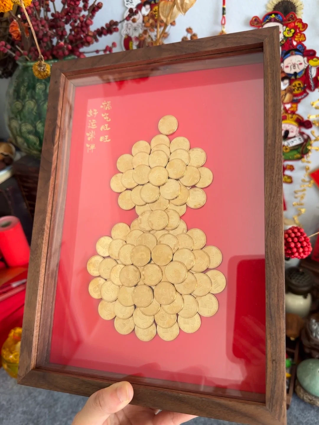 送给领导荣休礼物🎁——硬币葫芦！