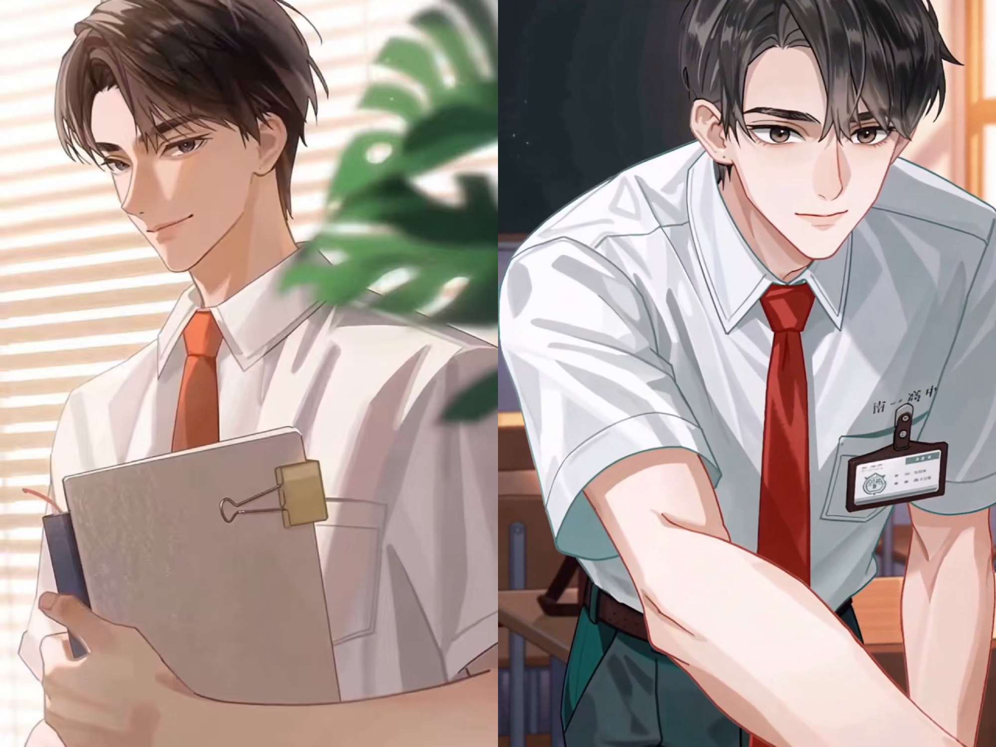 国漫新晋阴湿学霸钟辰时 谁能拒绝钟辰时这种完美会长+阴湿学霸+机车少年的组合啊，