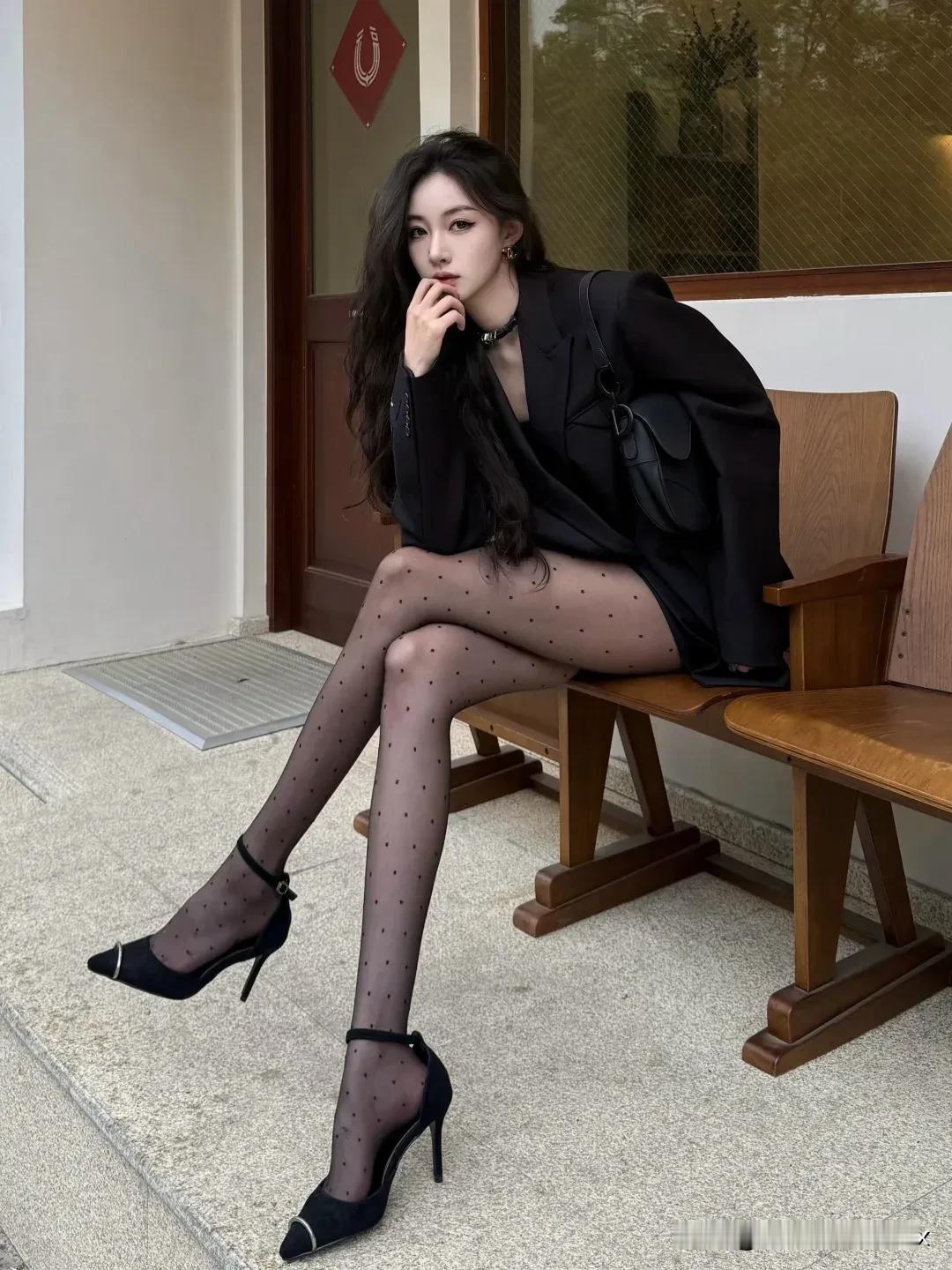 帅气西装御姐风～