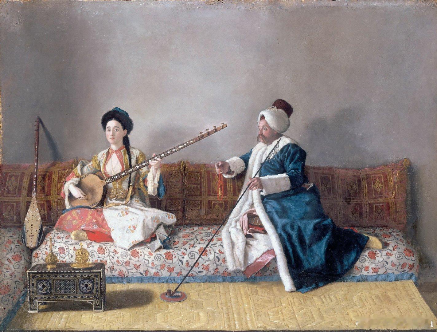 西洋历史文化鱼缸  历史人物 瑞士画家Jean-Étienne Liotard（