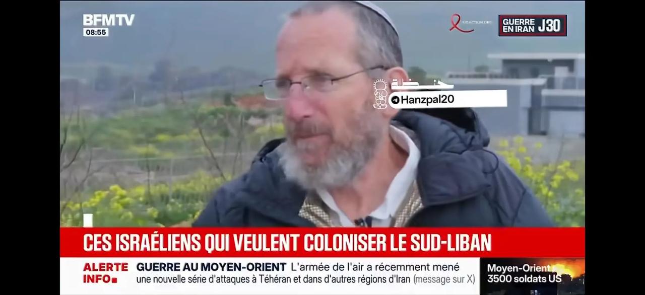 法国媒体BFMTV采访一位以色列老头，问他对以军入侵黎巴嫩怎么看，以色列老头直接