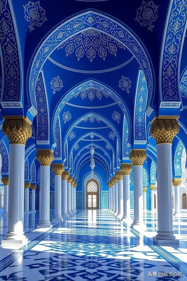 伊朗的波斯蓝，是刻进文明骨子里的浪漫，更是中西交流的珍贵纽带！
这抹独一份的蓝，