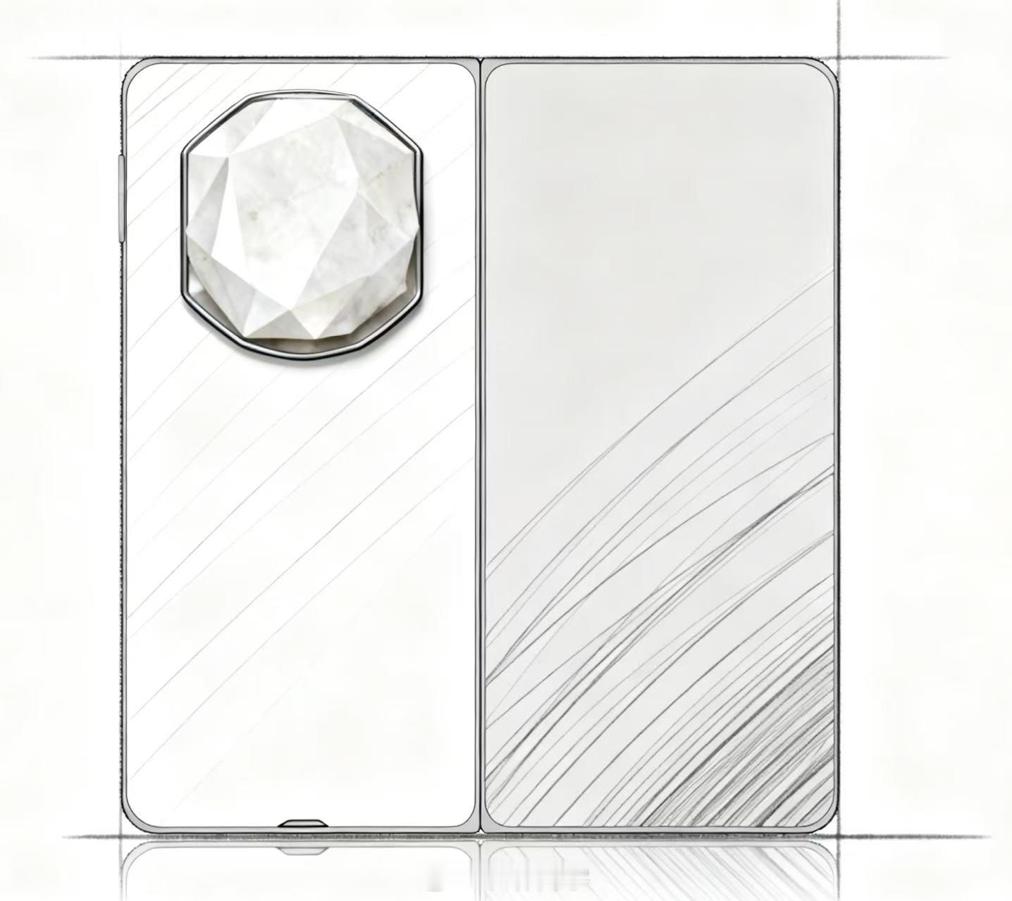 华为的折叠屏看来外观要大焕新啦