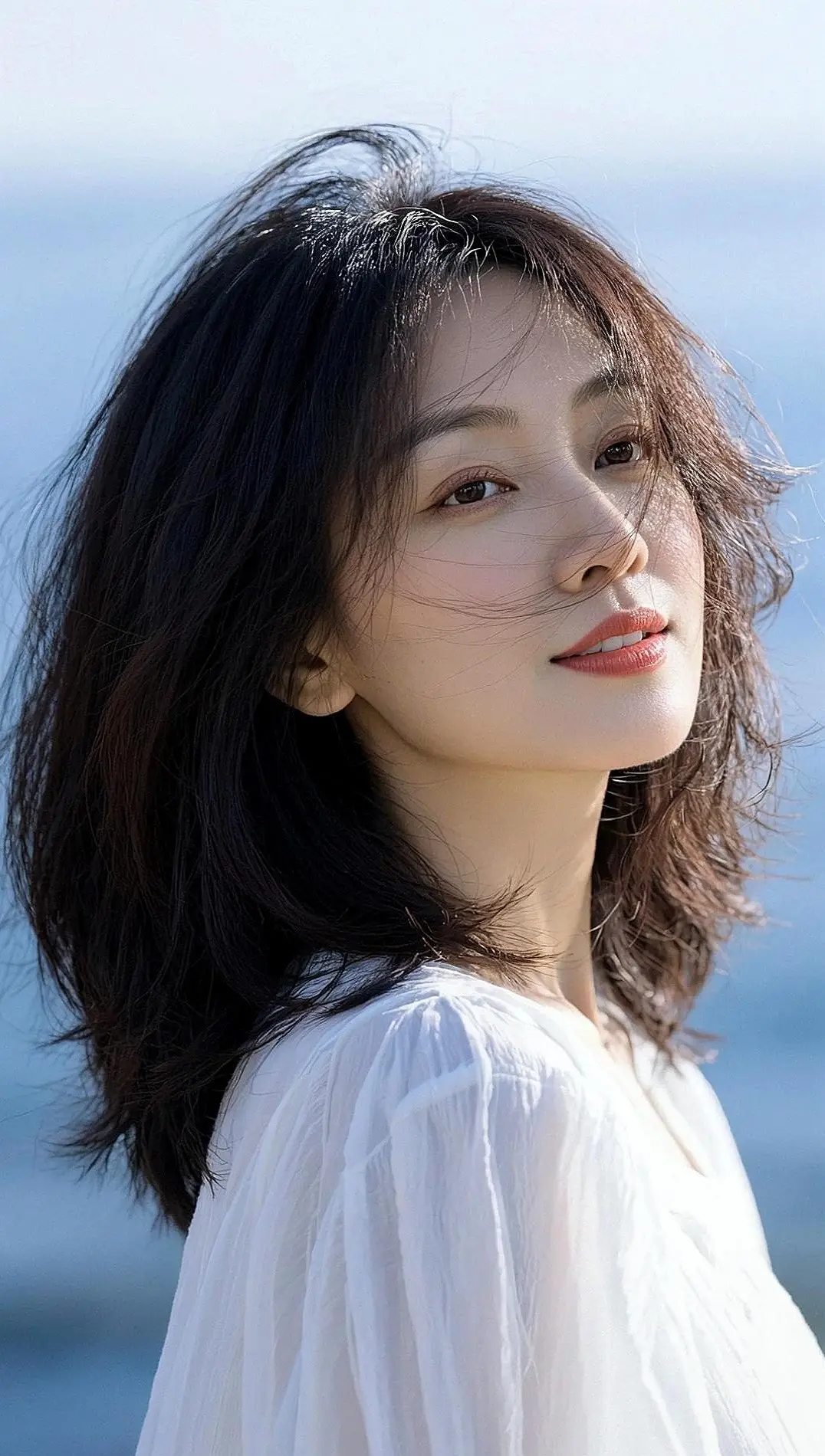 海风发丝写真 ai创作 伙伴计划广告分成
