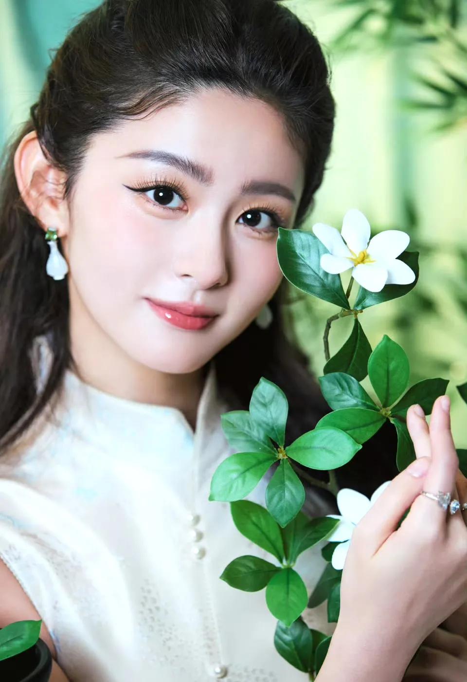 赵晴旗袍写真分享，优雅美丽，温柔迷人旗袍古韵写真 旗袍装写真 汉服旗袍写真 旗袍