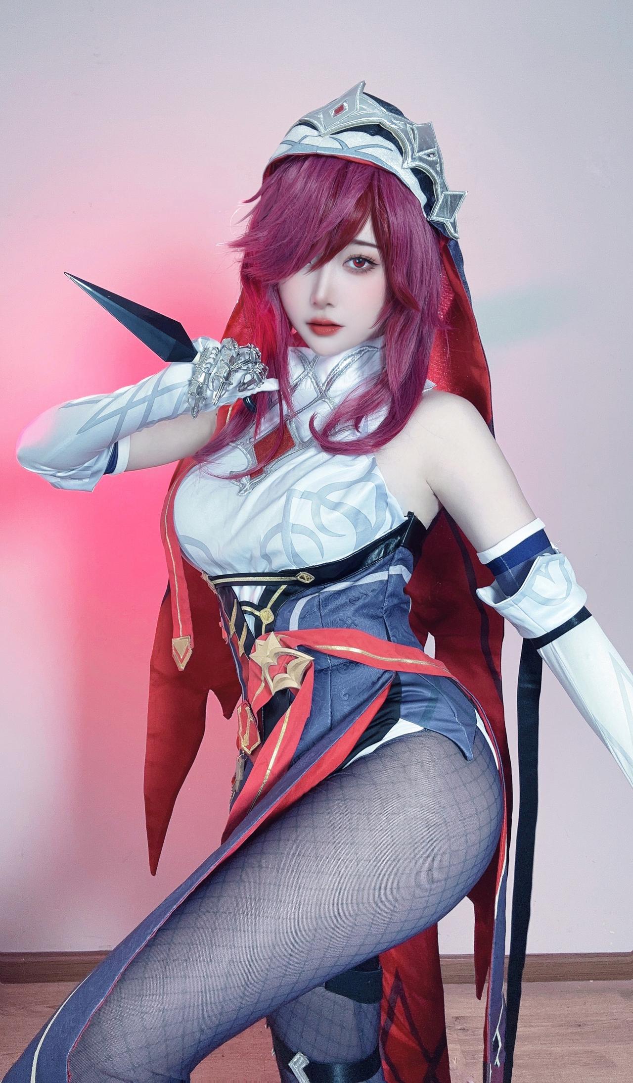 罗莎莉亚，我的四星顶级冰辅！#原神##游戏##二次元#
