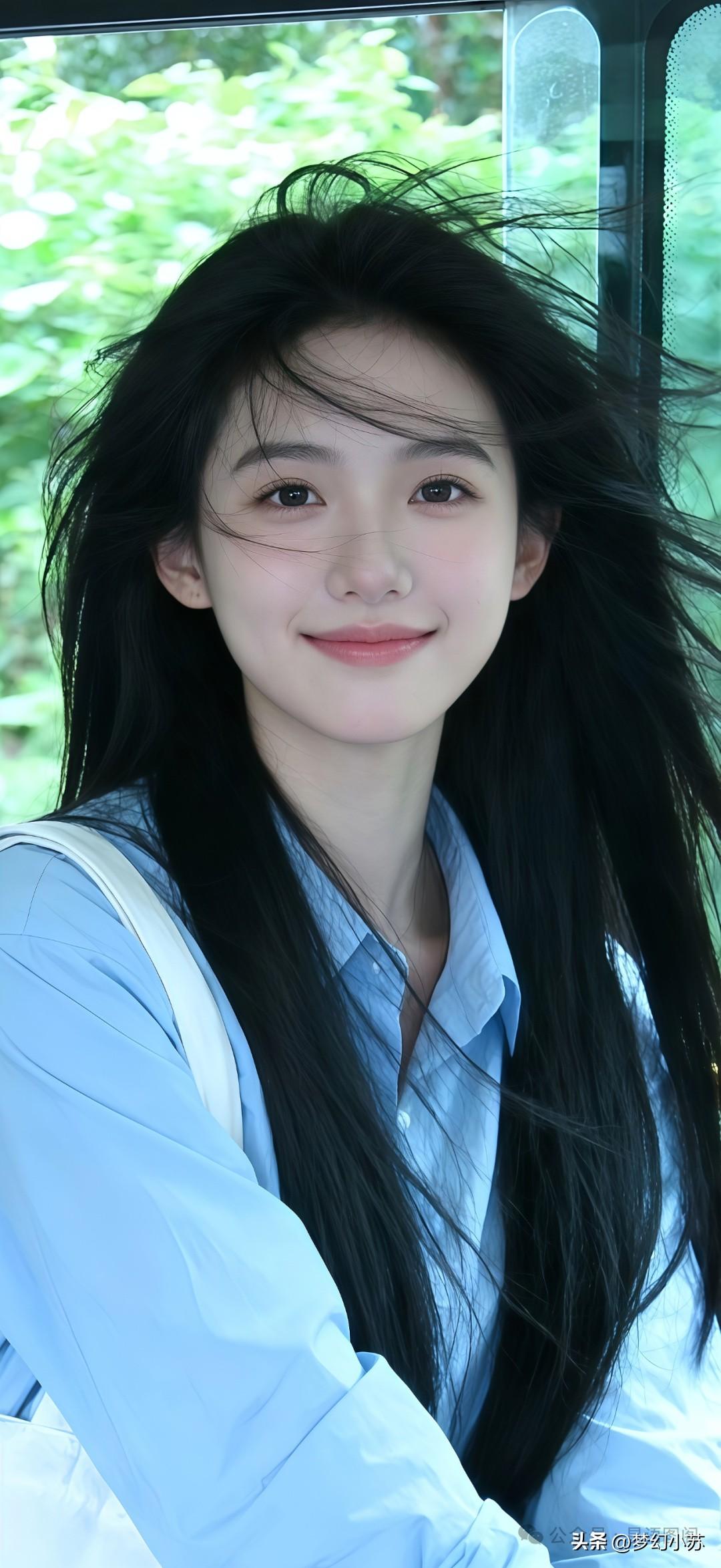 阳光下的甜美少女，粉色毛衣搭配白色短裙，元气满满！🌞💕嫩粉色系穿搭 粉嫩少女