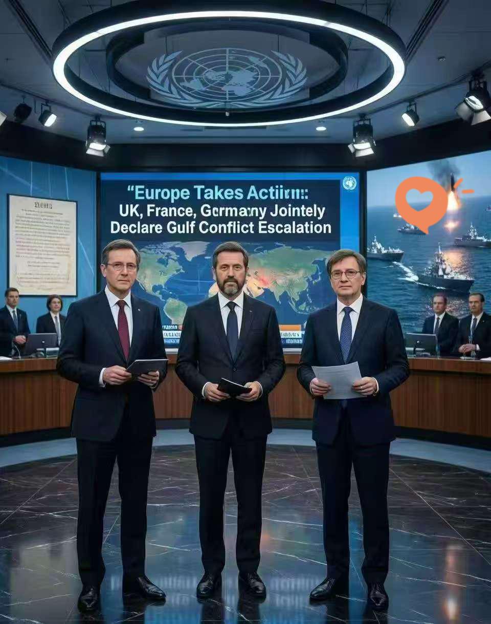 刚看到的消息——欧洲也下场了。

3月1日，英法德三国突然发了份联合声明，话说得