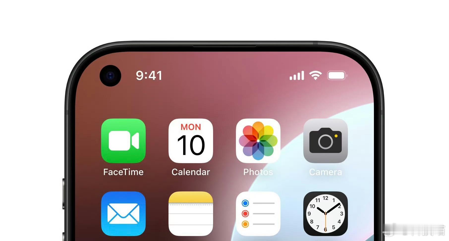 iPhone 18 Pro摄像头左上角挖孔概念图，能接受吗？[doge] ​​​