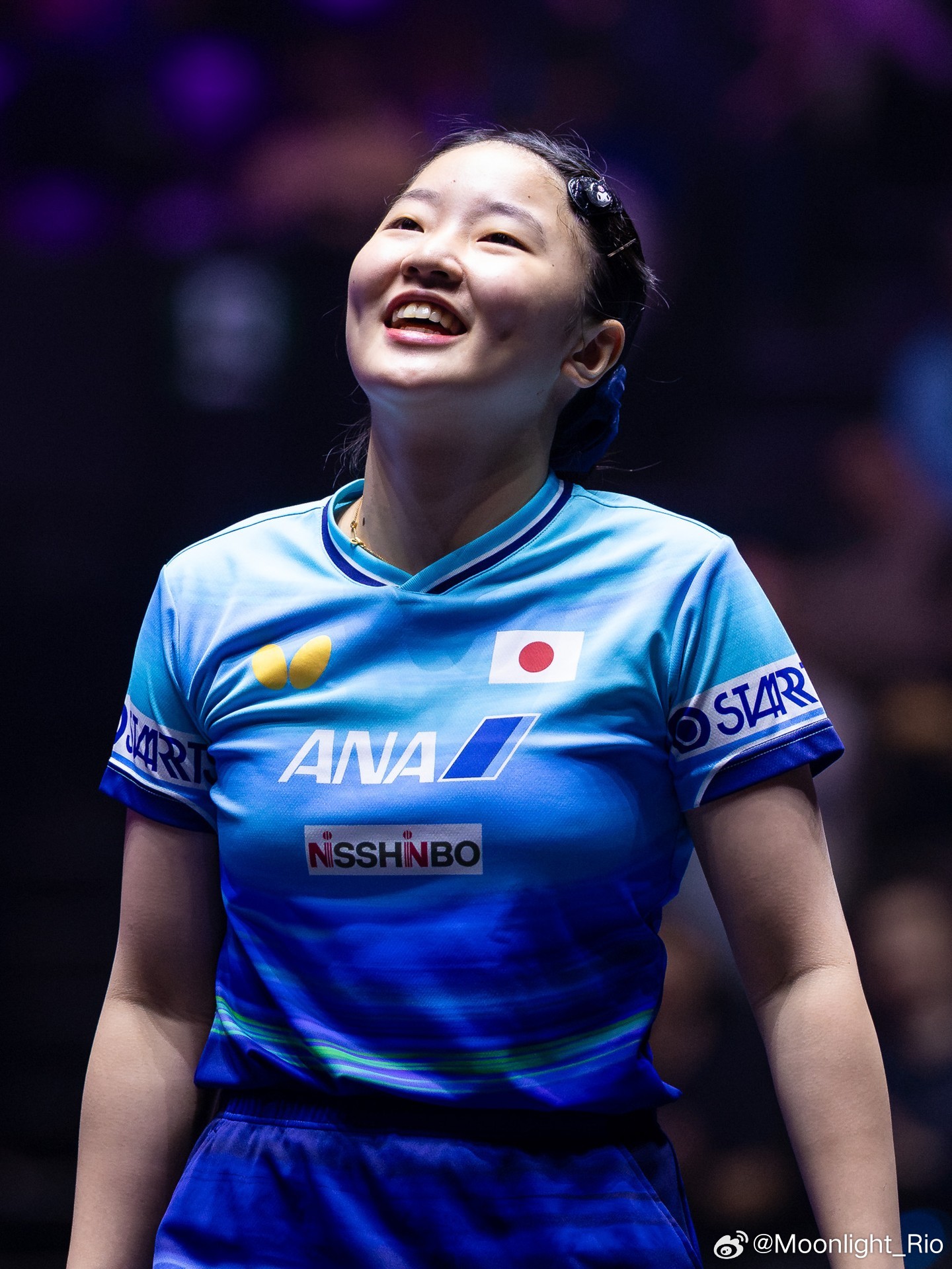 wtt：胜利后满脸笑容 😊2026年三届WTT冠军赛冠军得主张本美和正在追逐她
