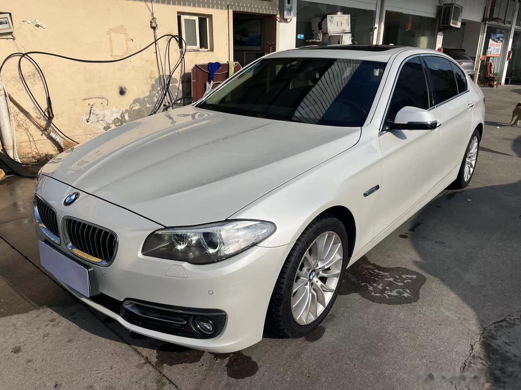 2015年4月宝马525、一手12万多公里、带查博士S、价格8.2万 