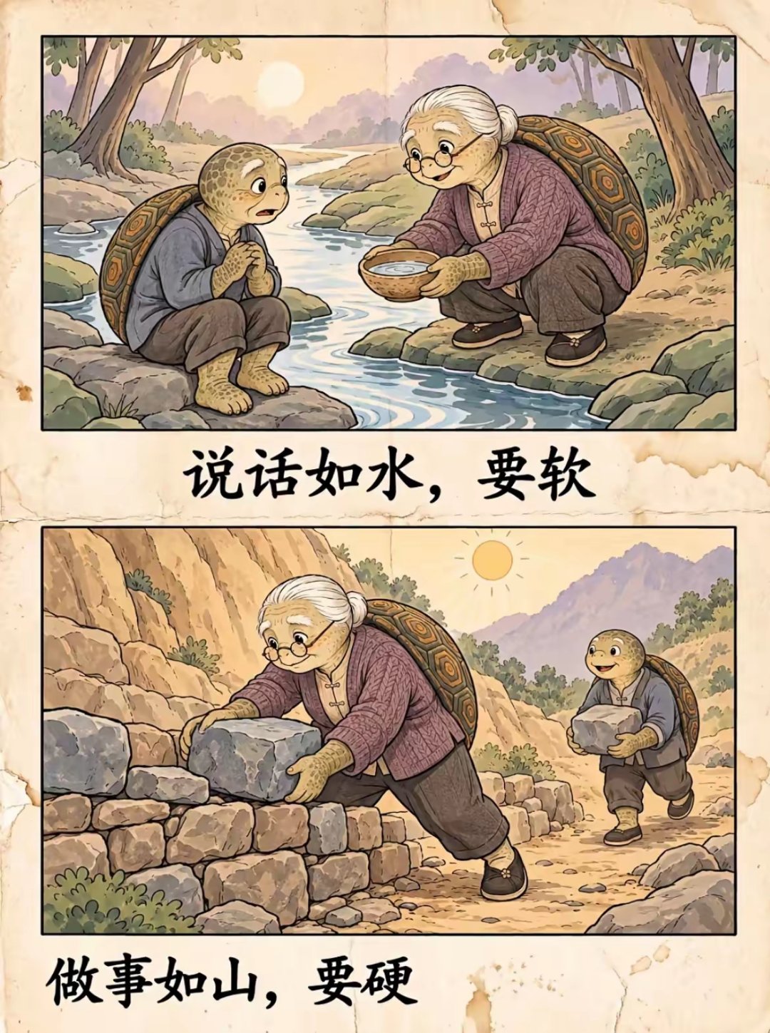 “顺境不飘，逆境不馁，这才是活明白的样子。” ​​​