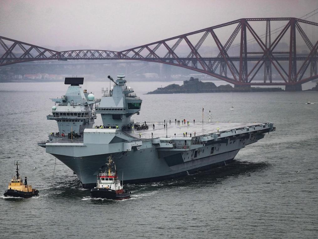 英国《金融时报》援引英国首相府发言人消息称，英国不会派遣“威尔士亲王”号航空母舰