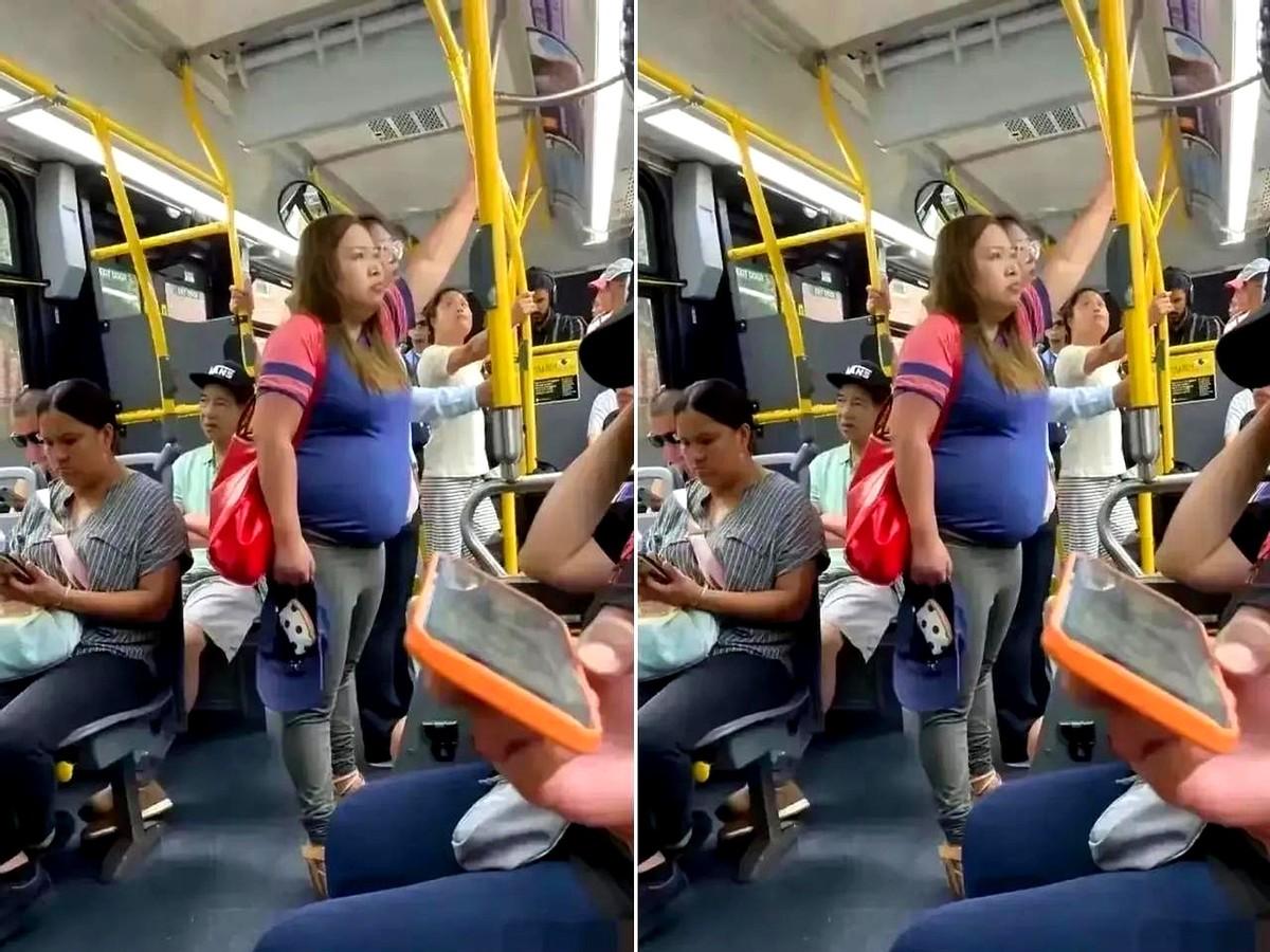 纽约公交车上碰到个明星，没化妆，脸黄得厉害，整个人蔫蔫的，跟电视上完全两码事。