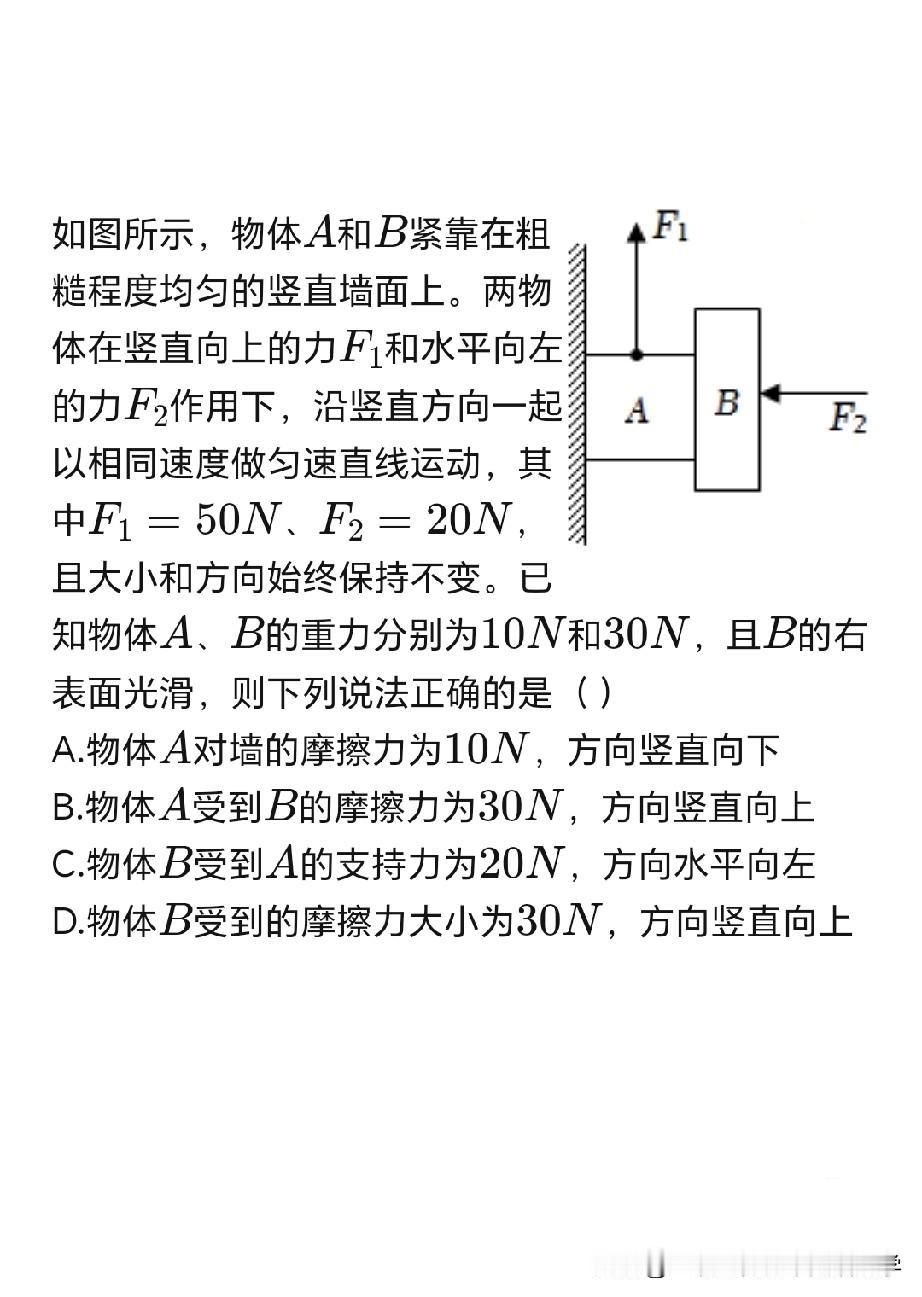 八年级下册物理经典受力分析压轴题！
好好学习，天天向上，每天进步一点点！