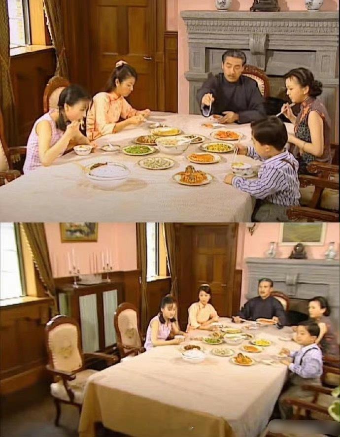 陆振华是真夹不到菜 怪不得老是发脾气 