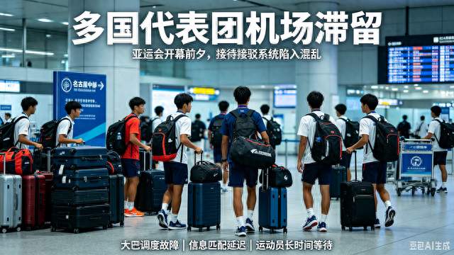 系统信息出错，多国亚运代表团名古屋机场滞留数小时