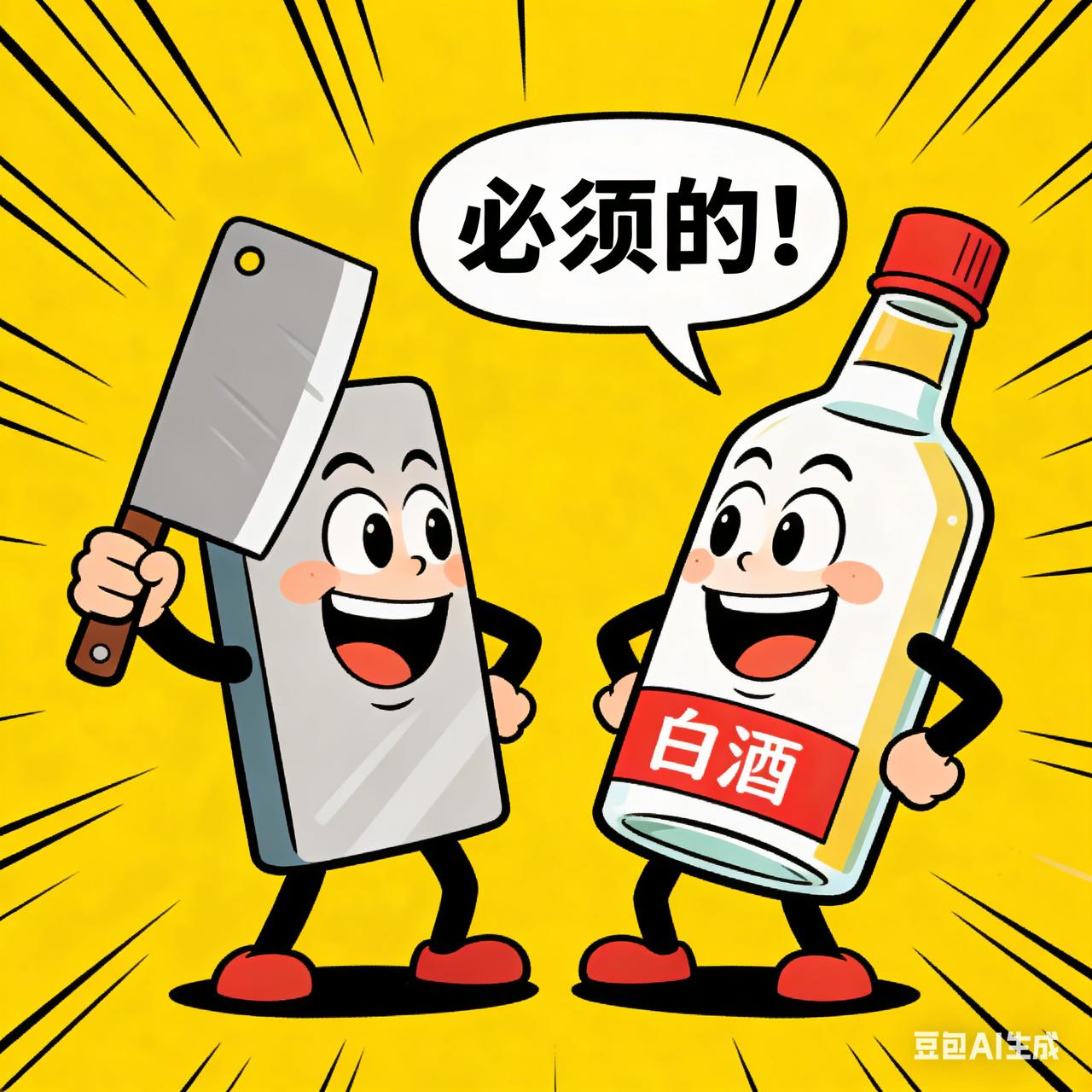 我坚决不酗酒，我也坚决不戒酒——
就像菜刀切菜切了手，我也不把菜刀丢。

即使钓