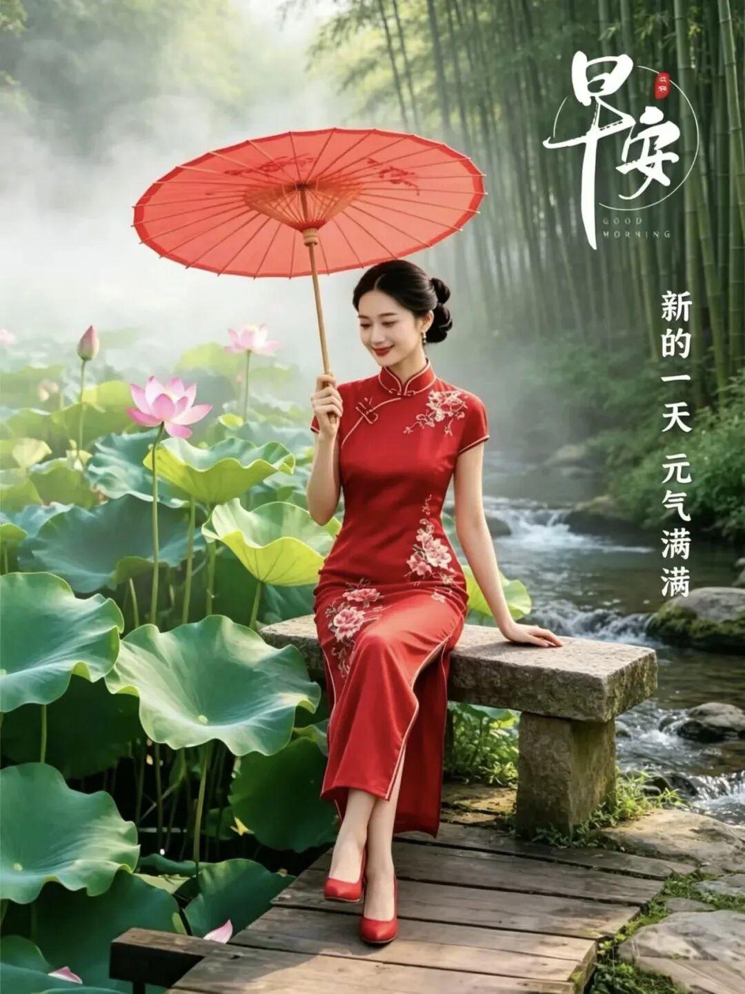🦋彩蝶翩翩舞晨风🦋，早安问候情意浓💞。日子温馨多甜蜜🍬，身体康健步履轻?