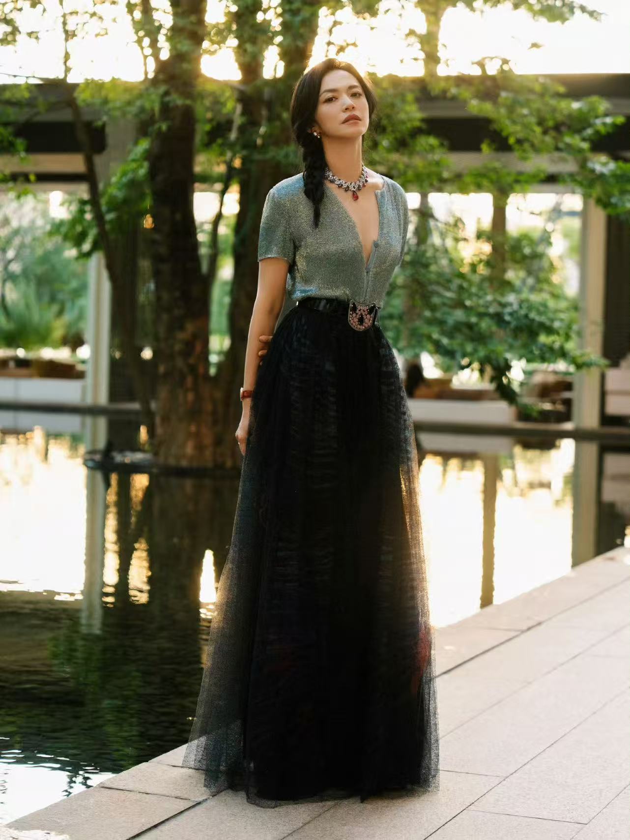 姚晨阿玛尼高定，美，