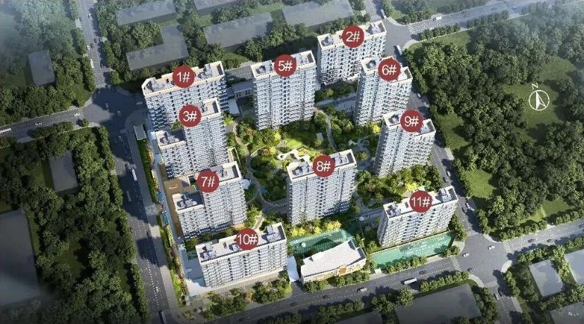 最新！刚刚，西安住建局网站公示了新城区幸福林带板块“金茂 贝好家 | 幸福晓棠项