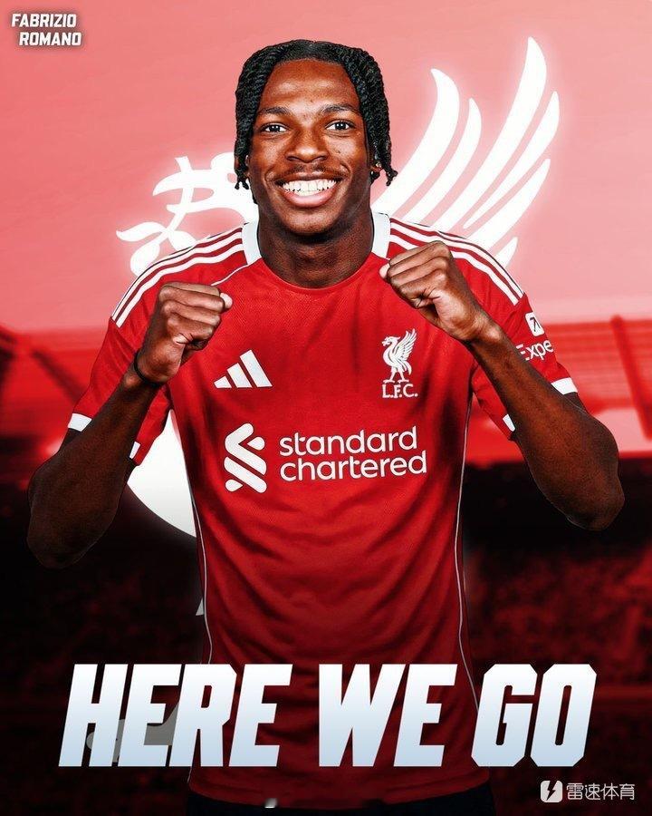 HWG!罗马诺:20岁雅奎特将加盟利物浦，总价7000万欧 。         