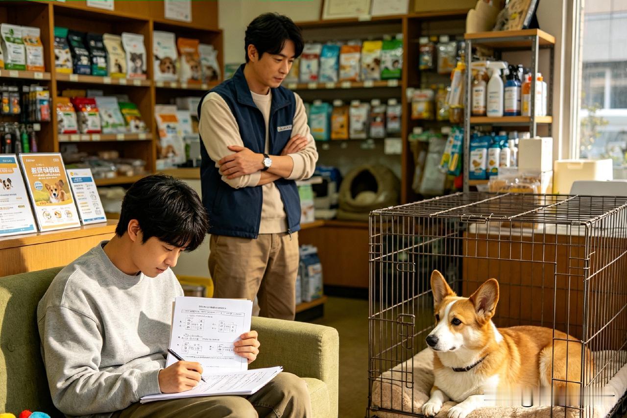 去宠物店买狗粮，老板非要让我先做智商测试，理由笑喷
 
家人们今天遇到个超级奇葩