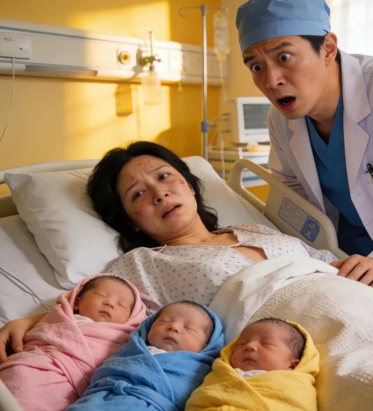 手术刀都准备缝合了，39岁的高龄产妇突然双眼通红，死死攥住医生的手尖叫：“等等！