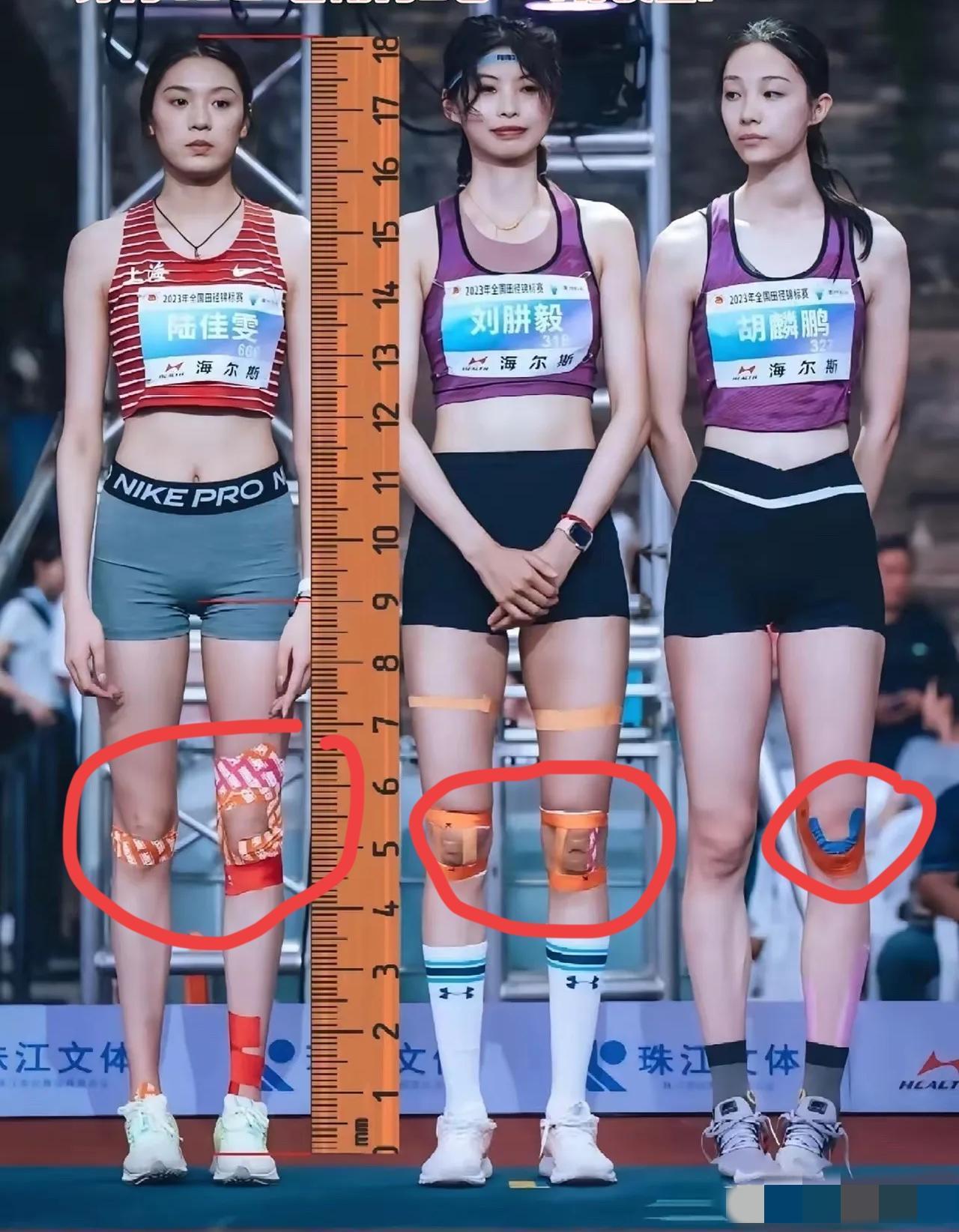 不懂就要问，跳高运动员腿上贴的这样胶带能起到什么作用？[what]