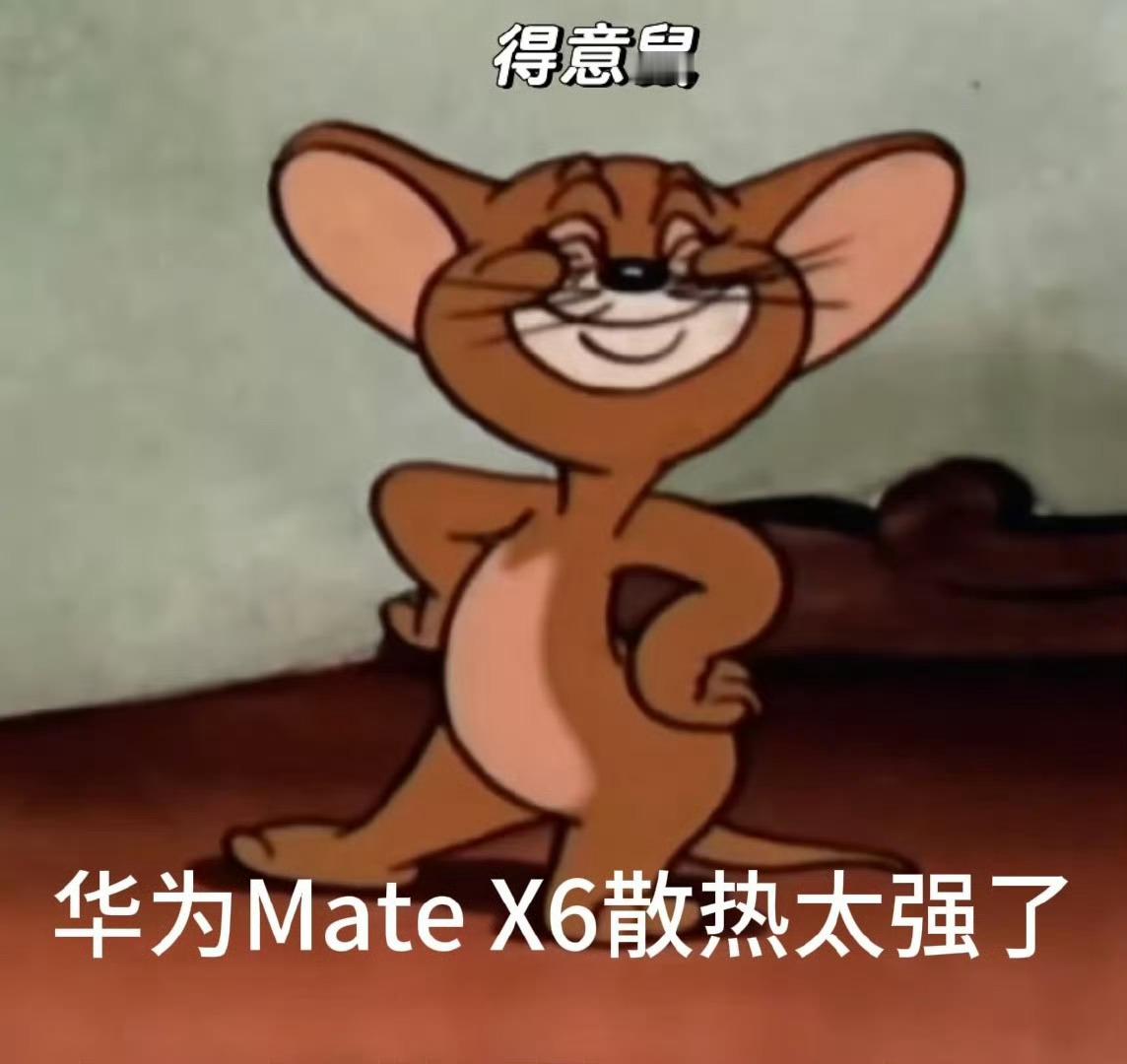 华为MateX6切冰  哈哈哈哈看了华为Mate X6的散热测试，石墨烯材料简直