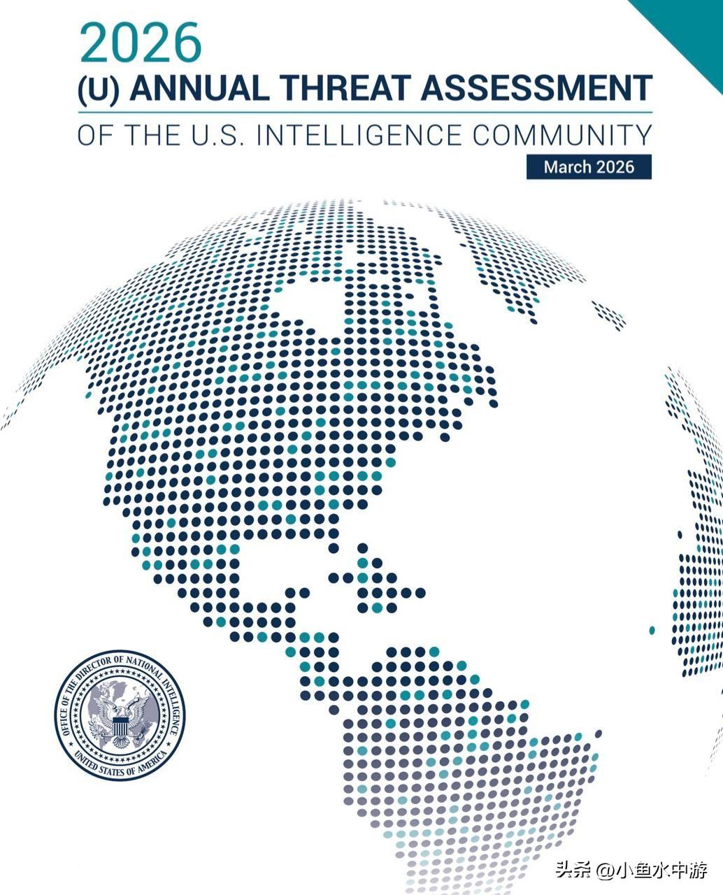 美国将俄罗斯、中国、伊朗、朝鲜和巴基斯坦列为首要威胁
 
在其年度情报报告中，美