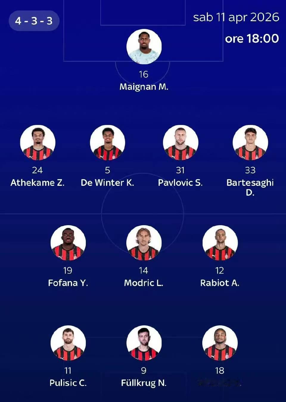 要变阵了！个人预计这个阵型踢起来会更像阿莱格里最熟悉的4312，而不是433AC