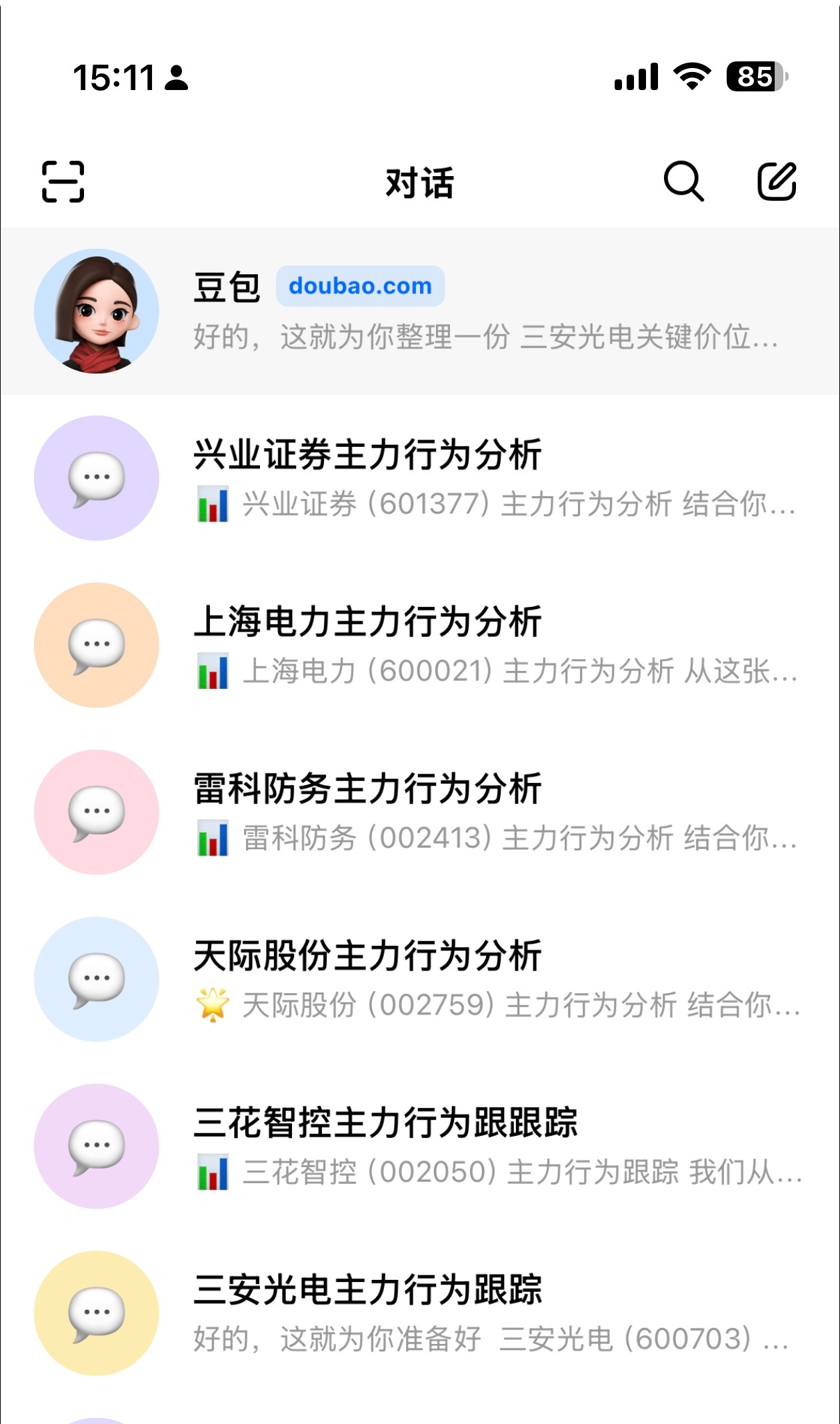 有人跟我一样用豆包分析主力行为吗下跌不用慌，看清是洗盘还是在出货 