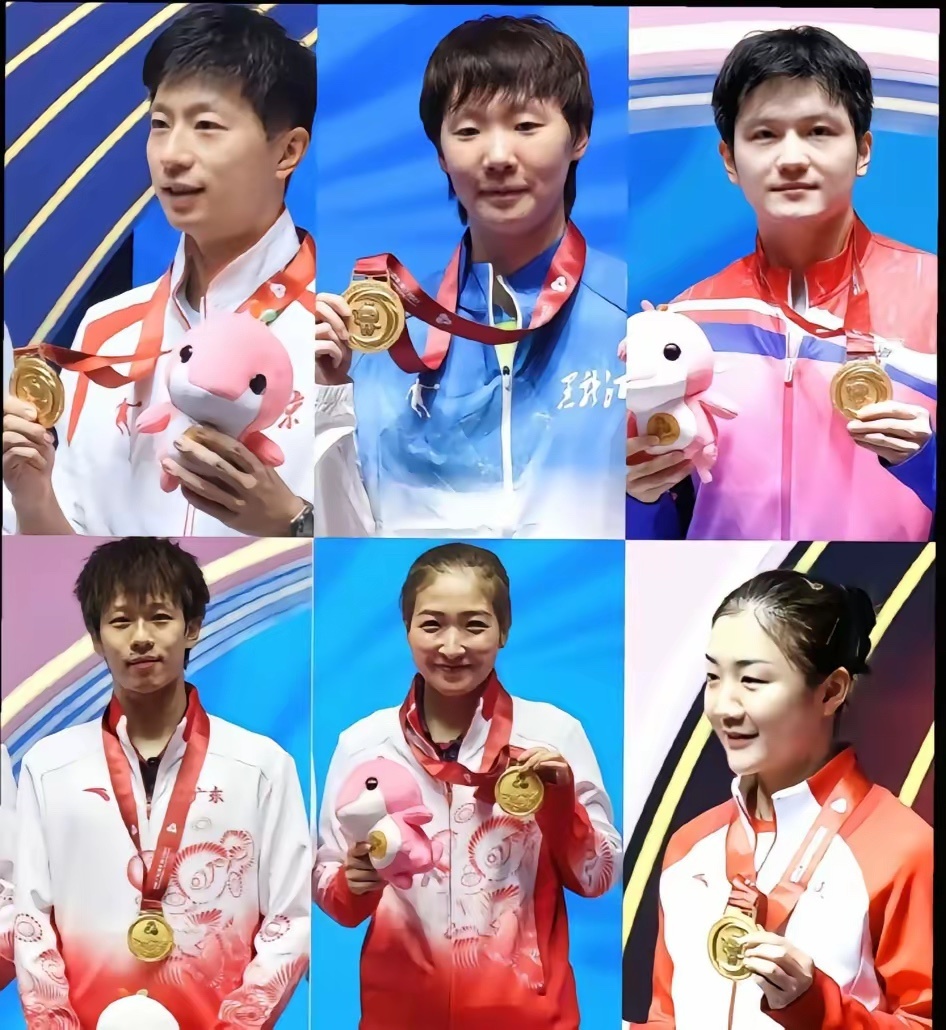 全运乒乓完美落幕！老将圆满谢幕，王者卫冕封神马龙补全金牌拼图，林高远、陈梦携金为