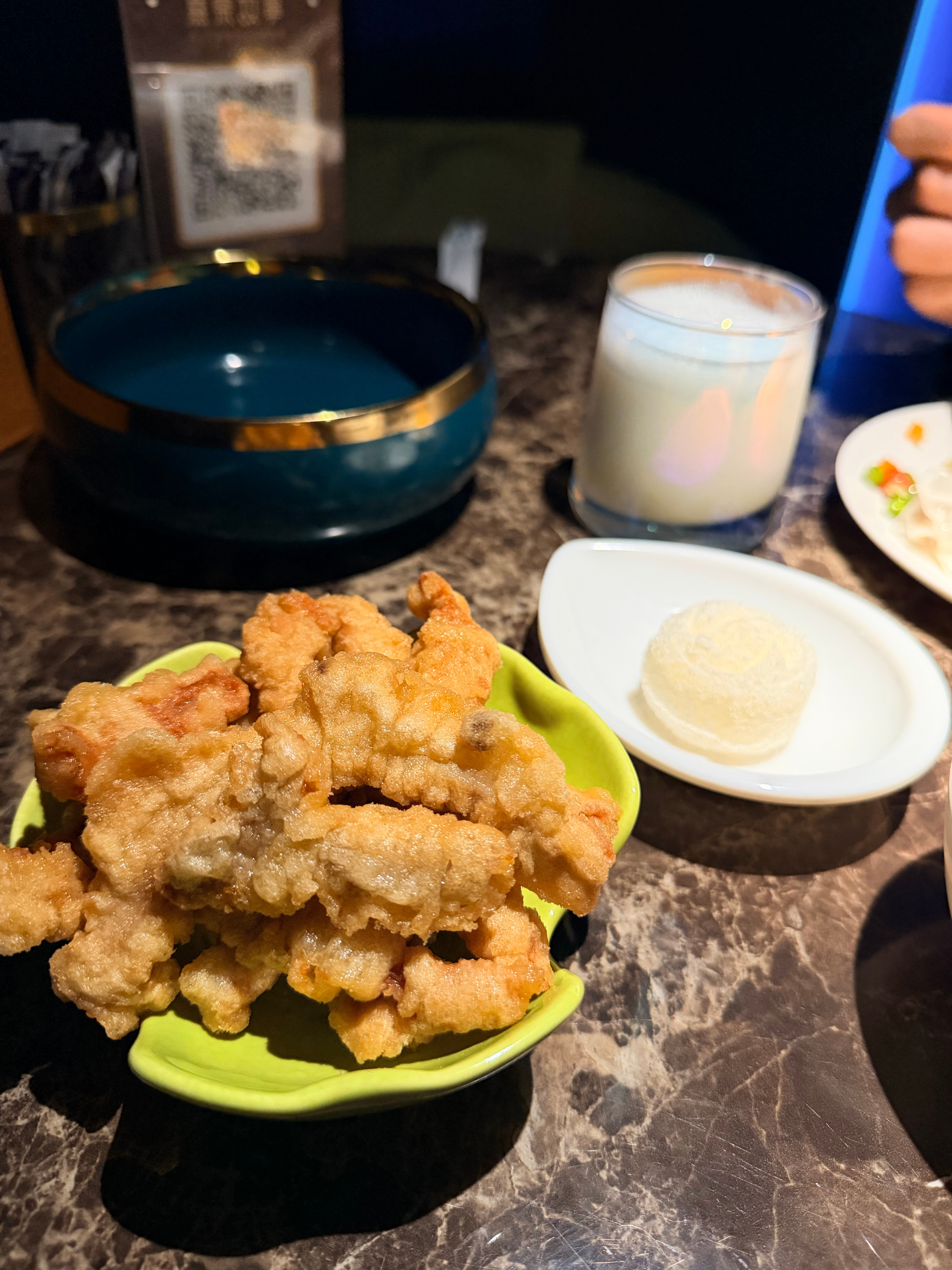 今天第二顿，按摩餐 ​​​