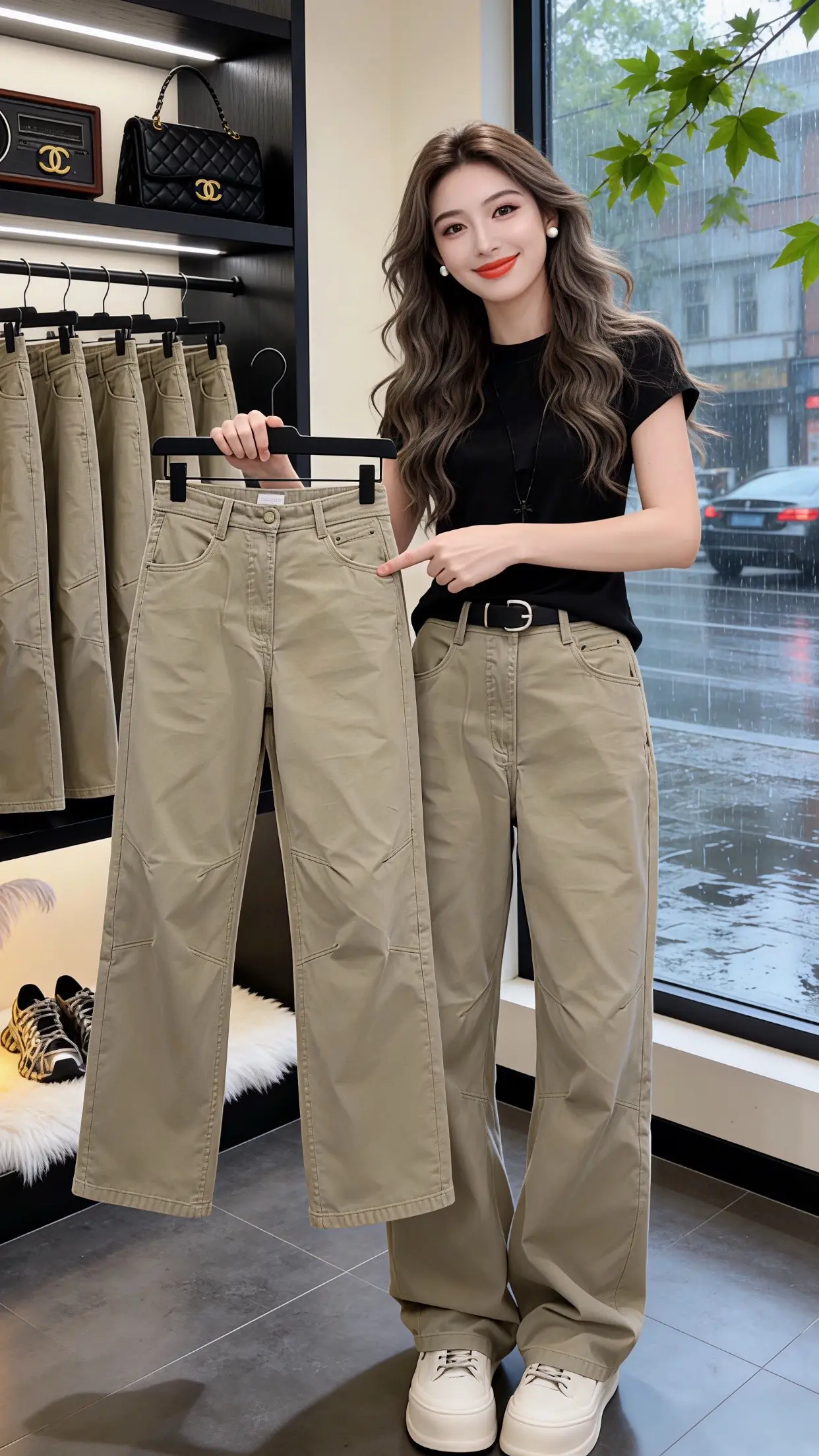 怎么将牛仔裤穿出高级感 修饰腿型的裤子 显瘦显高显腿长裤子 穿出你的c...