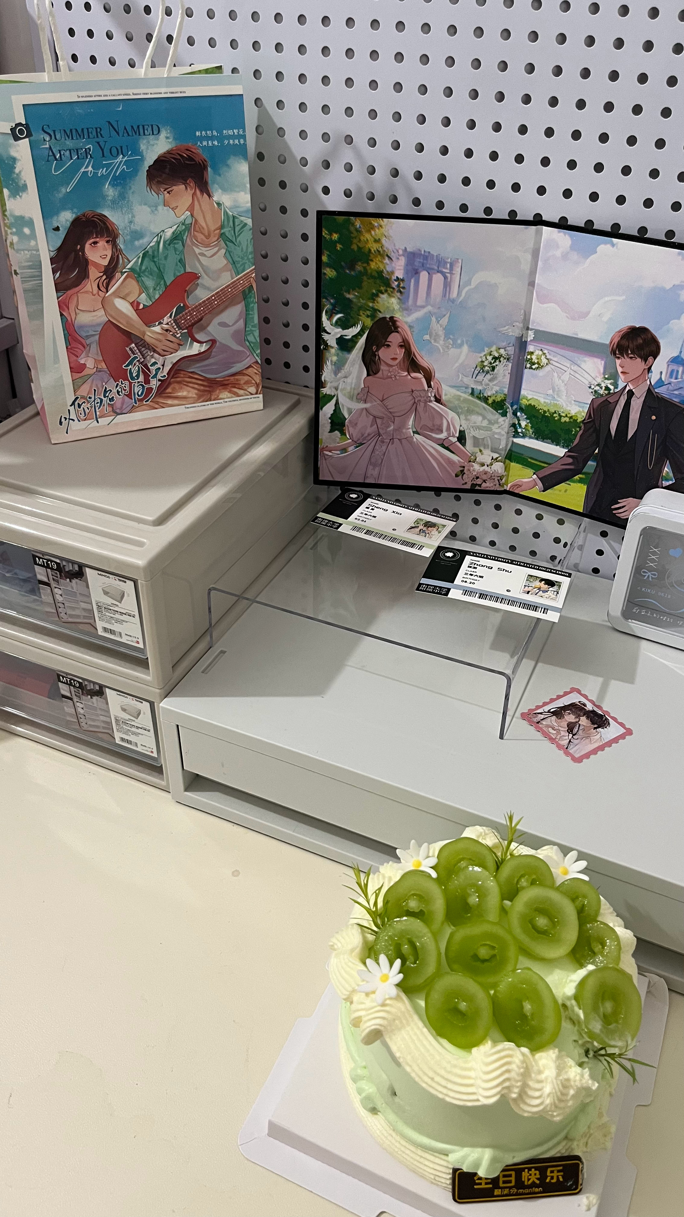 以你为名的夏天[超话]  我比想象中，还要喜欢你 ​​​