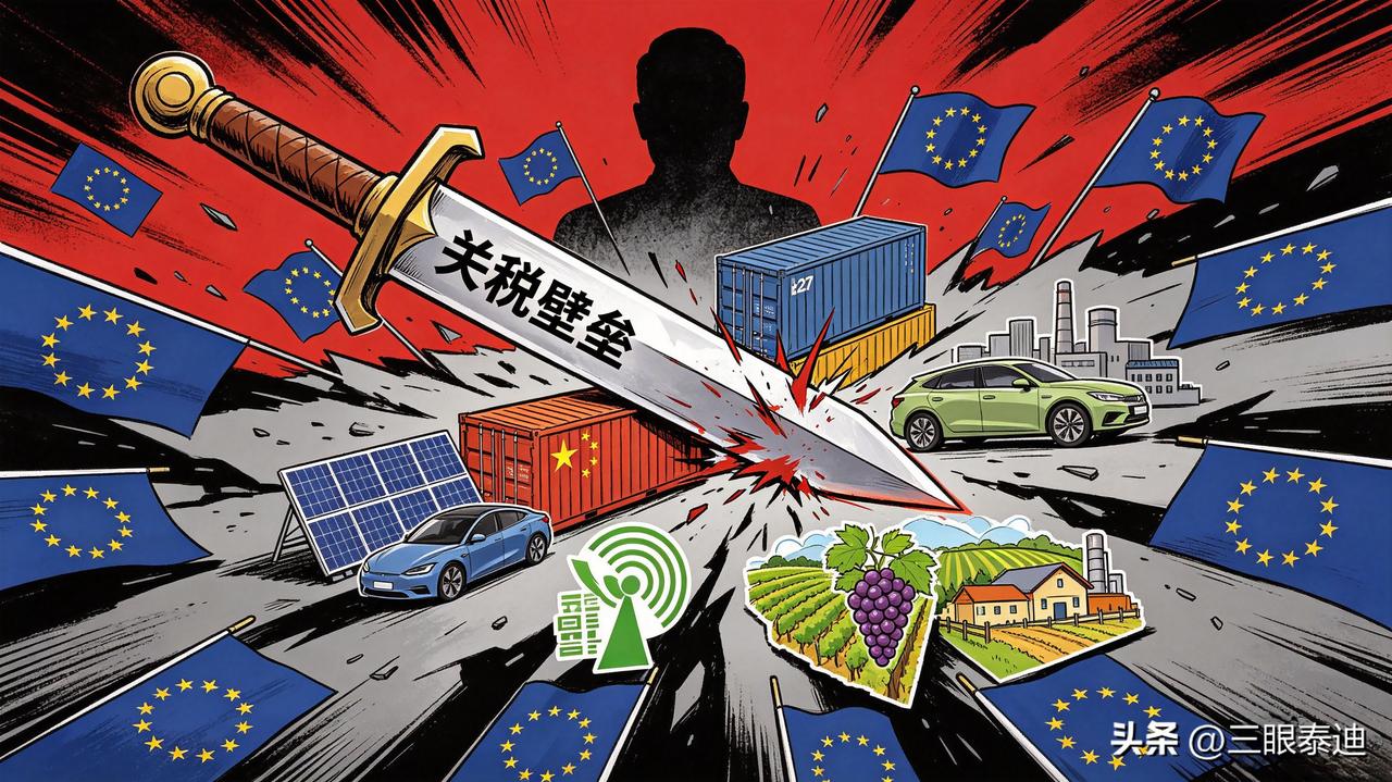 中国反制欧盟，毫不手软！
 
面对欧盟接二连三无端发起的贸易调查、不合理制裁壁垒