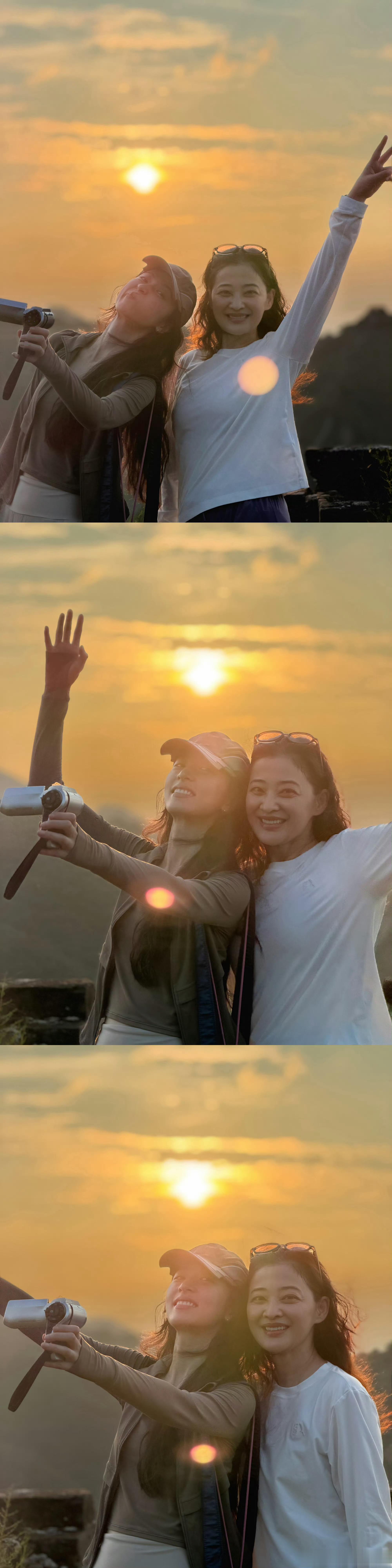 梅婷周雨彤忘年交是母女，是姐妹！ 