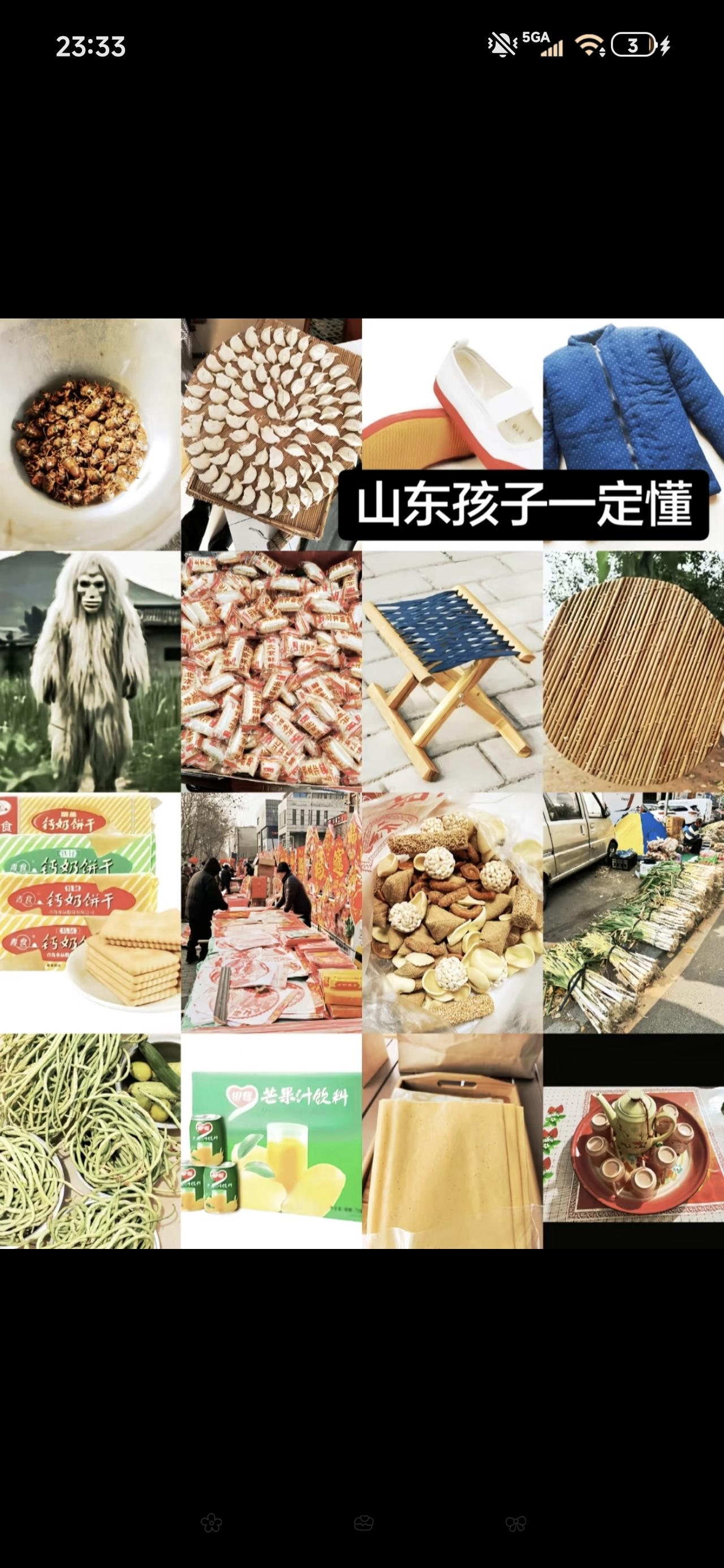 应该只有山东孩子会懂吧

姐猴、白菜饺子、童年省鞋、奶奶牌手工棉袄、老猫猴、大虾