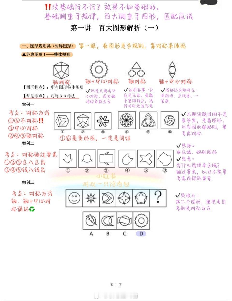 图形推理的神！技巧太好用了 