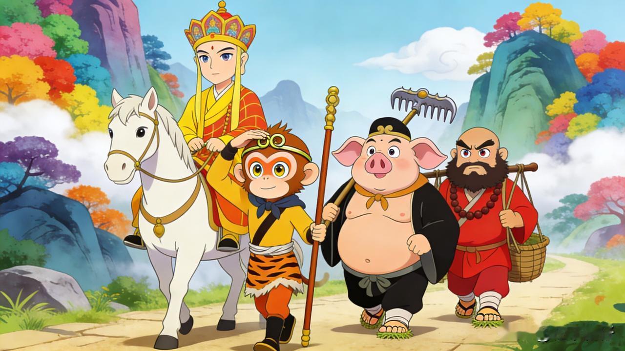 当然是《西游记》了，看了很多遍，绝对童年回忆。一部刻进中国人DNA里的神作，它早